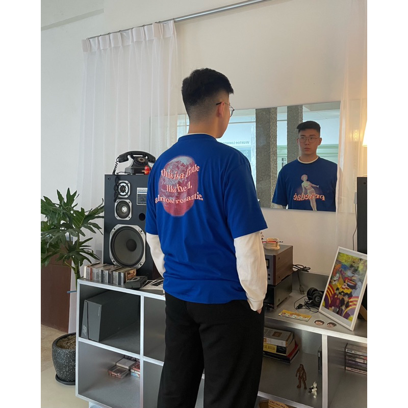 Jual Praedae Studio - electric blue oversized t-shirt - hella | Shopee ...