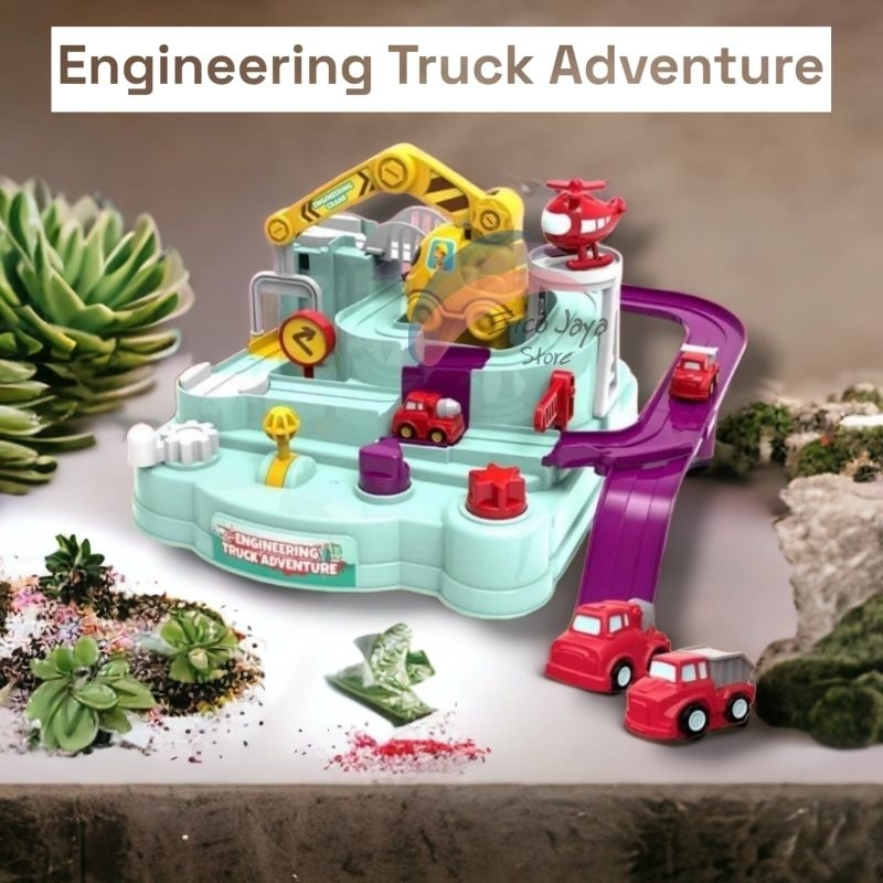 Jual Mainan Engineering Truck Adventure (7923) | Shopee Indonesia