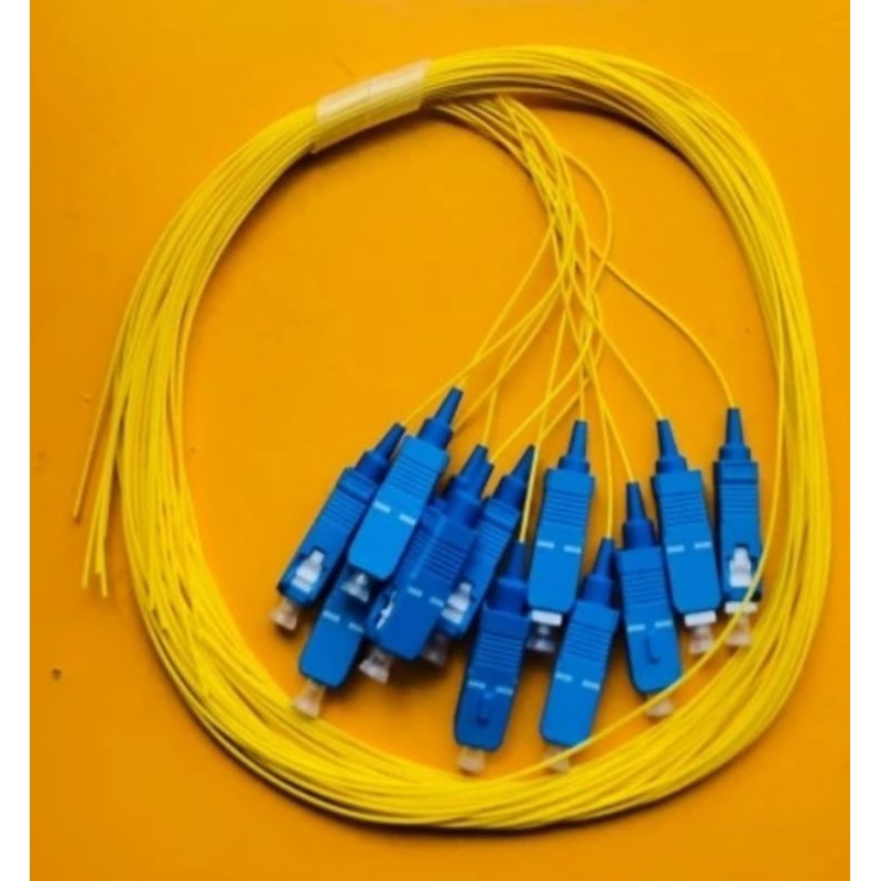 Jual PIGTAIL SC UPC 0,9MM SINGLE MODE, FIBER OPTIC | Shopee Indonesia