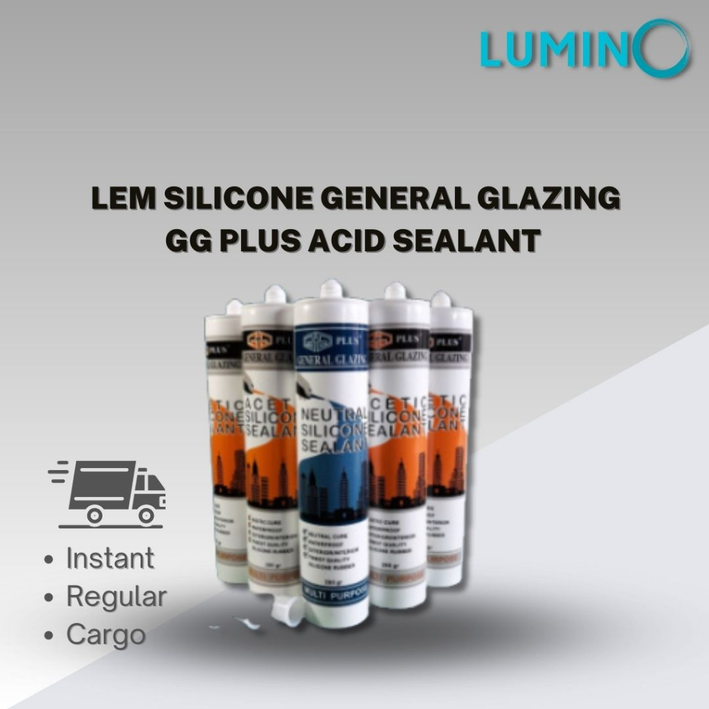 Jual Lem Silicone General Glazing Gg Plus Acid Sealant Lem Kaca Asam Shopee Indonesia