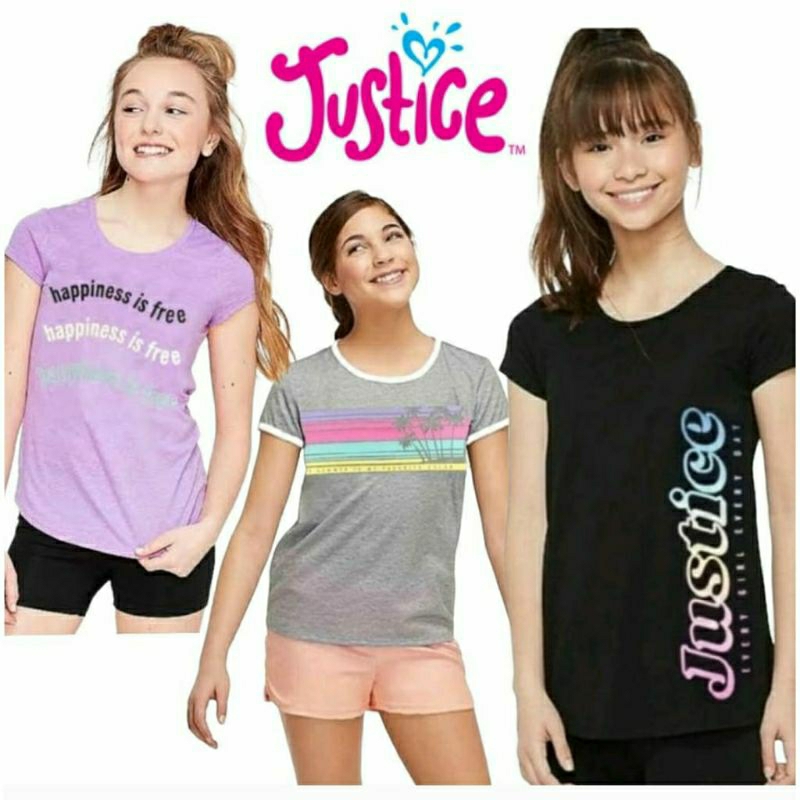 Jual Justice Girls Tshirt / Kaos Justice Anak Perempuan (6-24Y ...