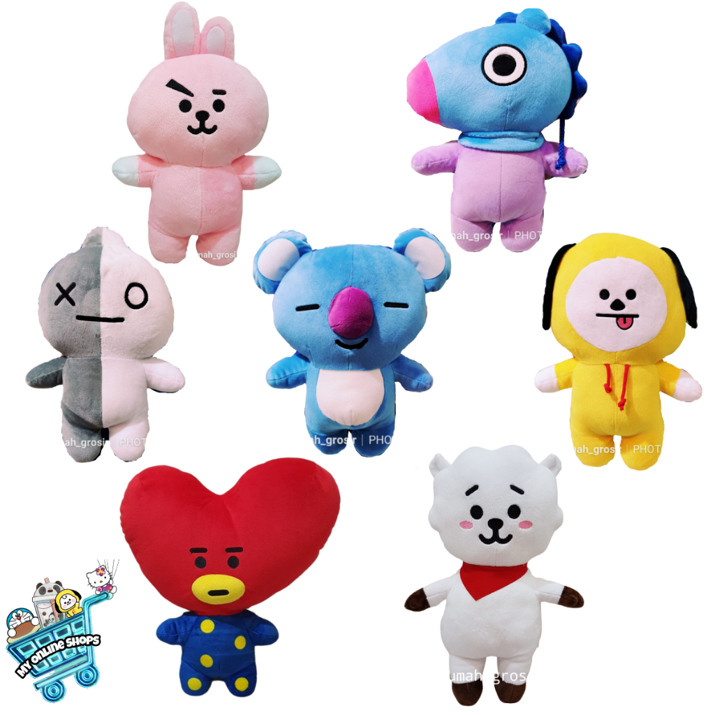 BT21 COOKY クッション ジャンボスタンディングドール プッシュドール