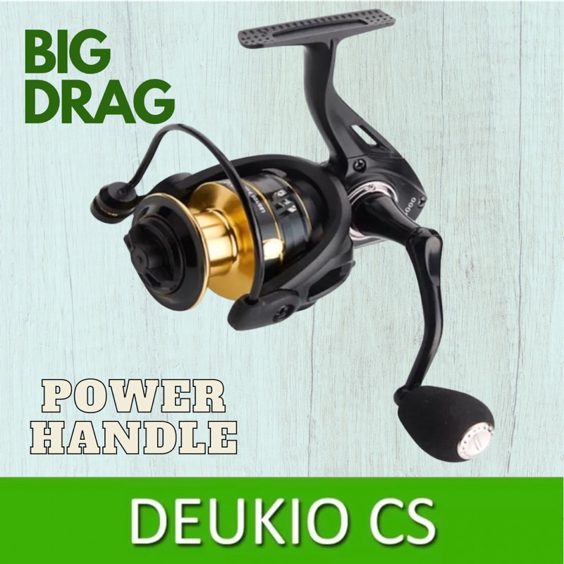 New! Deukio CS Power Handle Spinning Reel