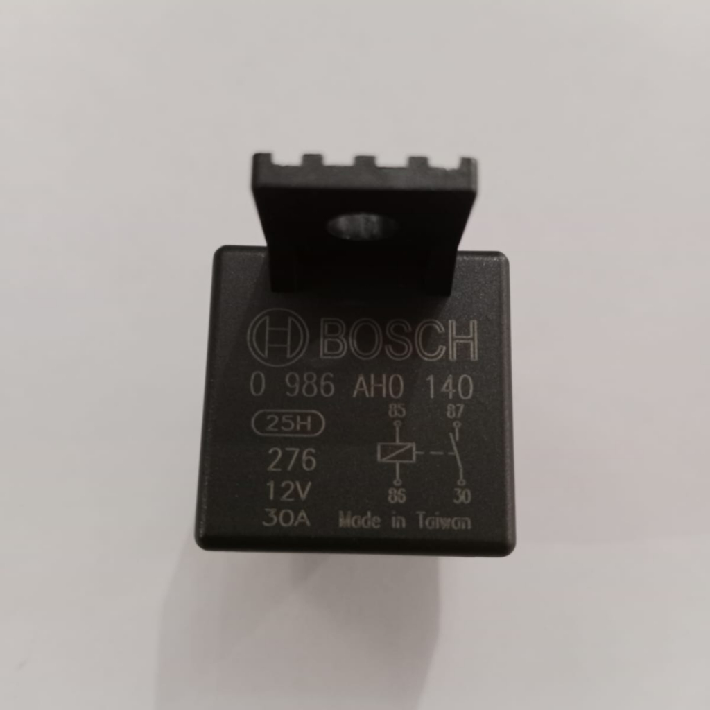 Jual KMD Relay Bosch Kaki 4 12V 30 / Riley Hitam 12 Volt Bosch Kaki 4