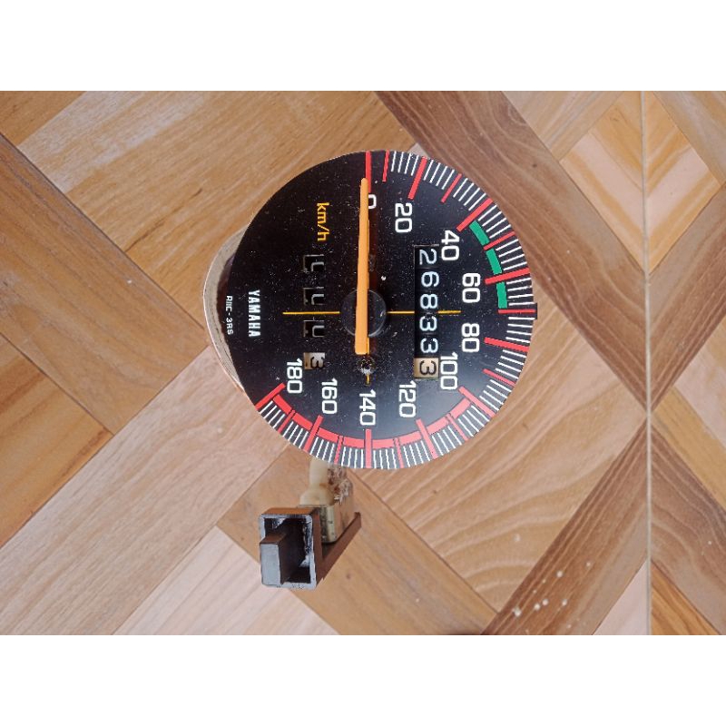 Jual mesin speedometer original Yamaha rxz rzr old lama tua odometer ...