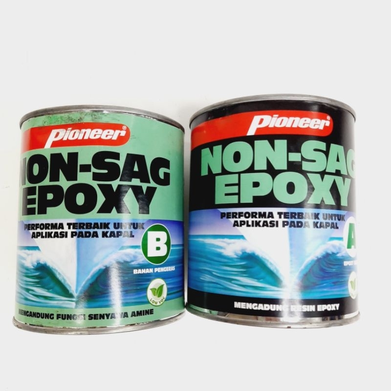 Jual Lem Epoxy Non SAG ( Resin + Hardener ) PIONEER | Shopee Indonesia