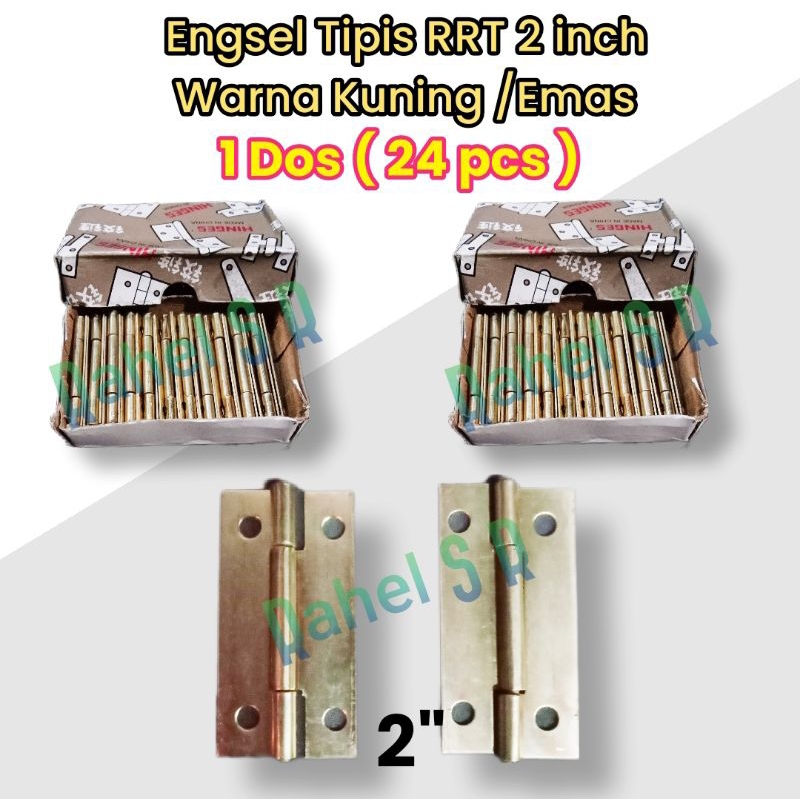 Jual Engsel Tipis Rrt Engsel Tipis Rrt Kuning Inch Engsel