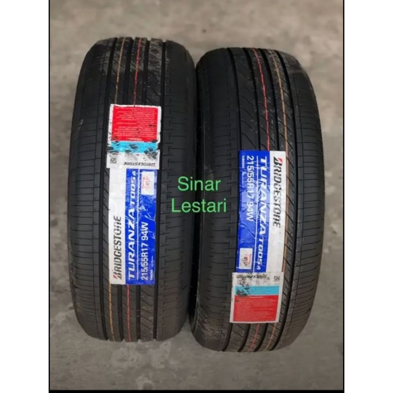 Jual Ban Bridgestone Turanza T005 215 55 R17 94W Ban Mobil Innova, HRV ...