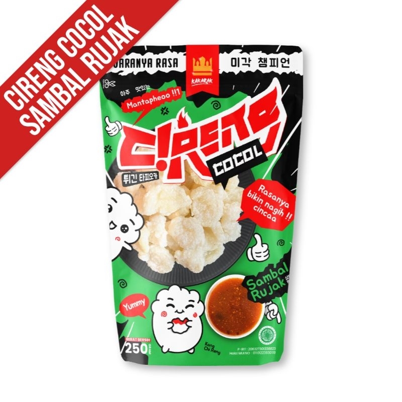 Jual KAKARAK CIRENG COCOL SAMBAL RUJAK - JAJANAN KHAS SUNDA | Shopee ...