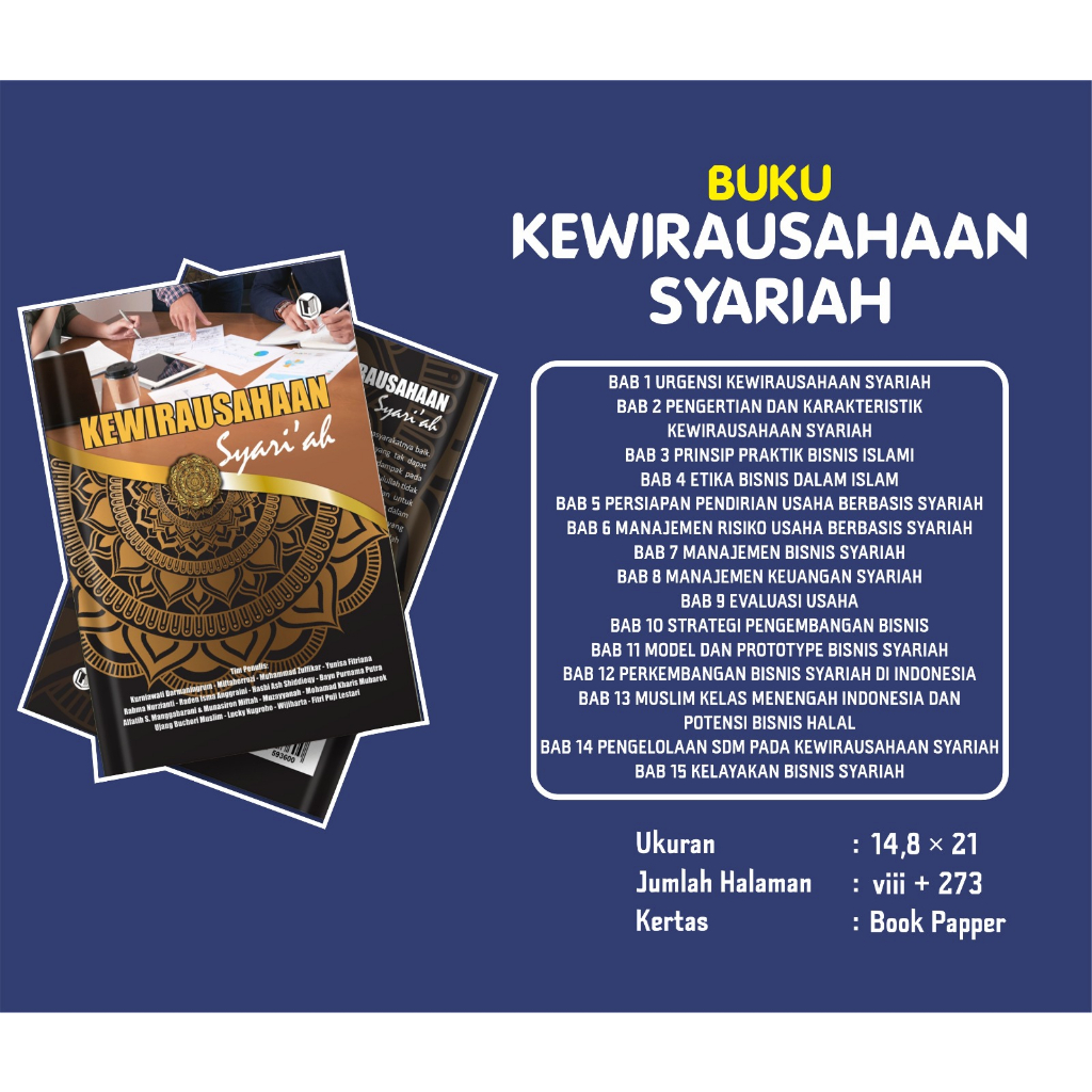 Jual BUKU KEWIRAUSAHAAN SYARIAH | Shopee Indonesia