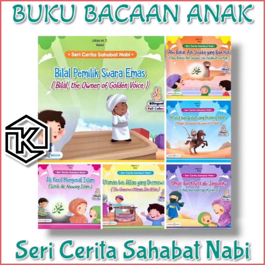 Jual Buku Cerita Anak Seri Sahabat Nabi / Bacaan Kisah Dongeng Fabel ...