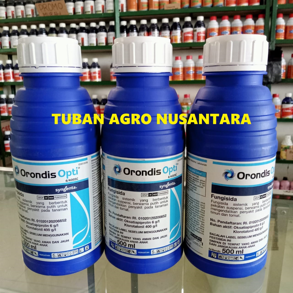 Jual Fungisida Sistemik ORONDIS OPTI 6/400 SC Dari Syngenta Isi 500 ML ...