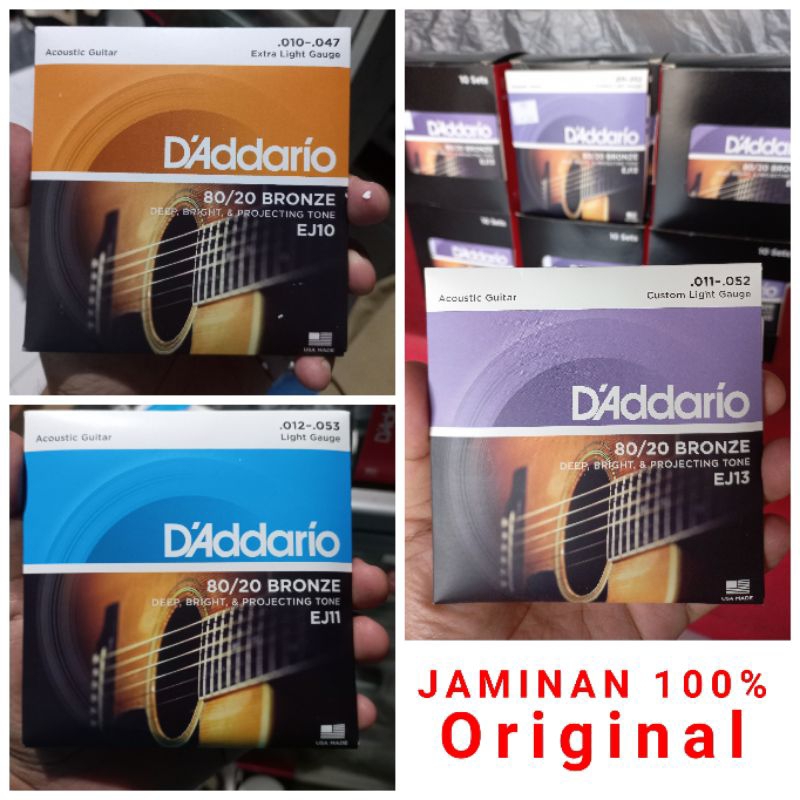 Jual Senar Gitar Daddario Ej Ej Ej D Addario D Addario Original