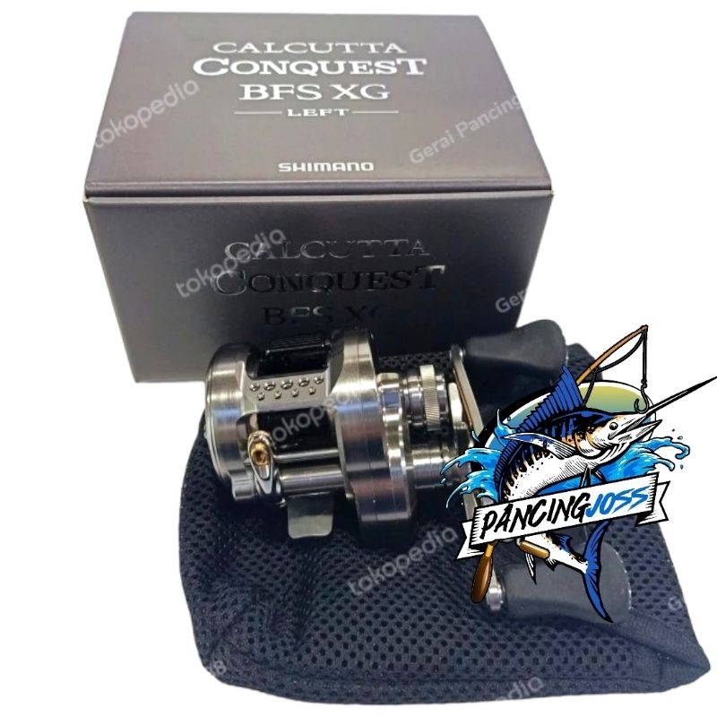 Shimano Calcutta Conquest BFS XG Left Hand Retrieve Reel Shimano