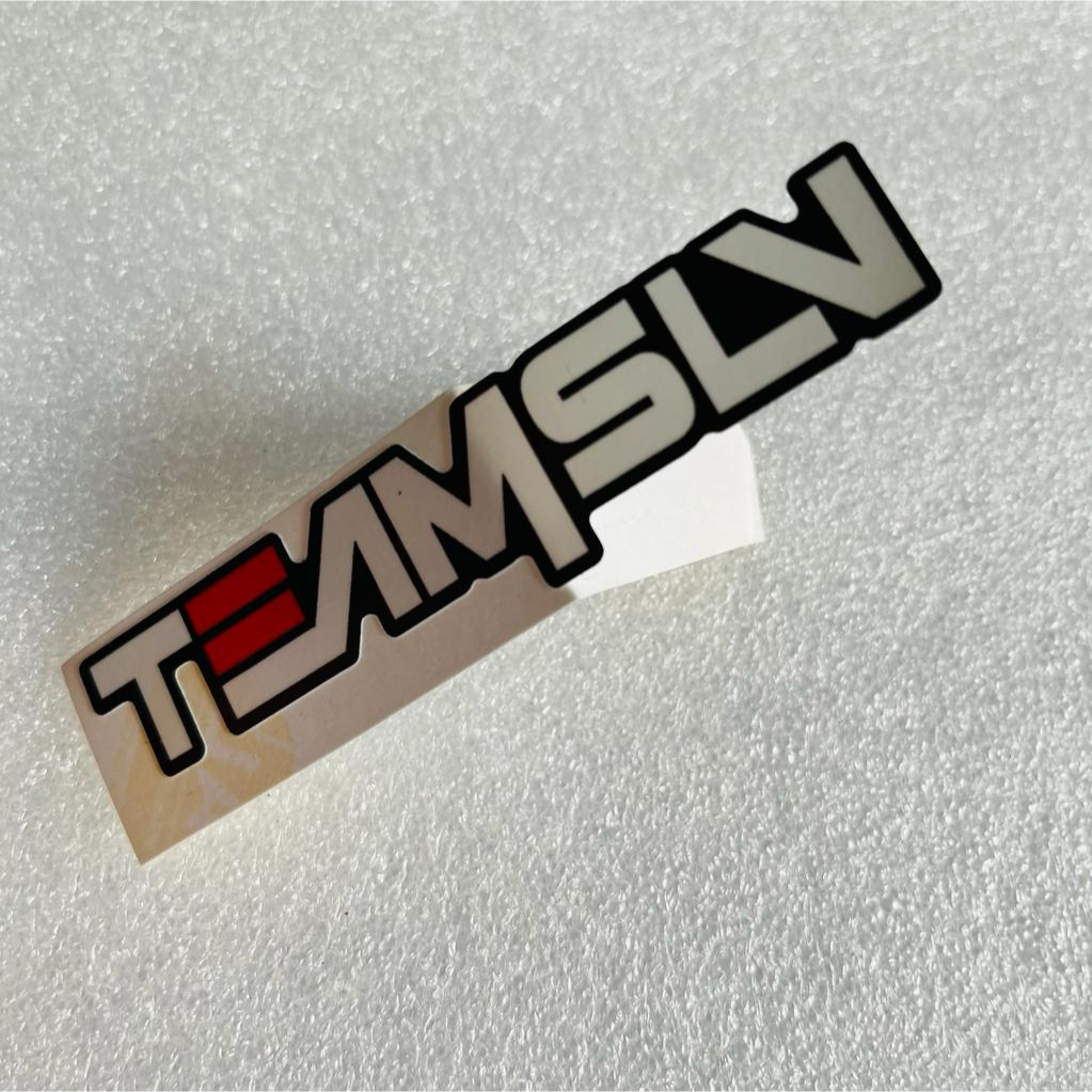 Jual Stiker TEAMSLV Laminasi GLosy | Shopee Indonesia