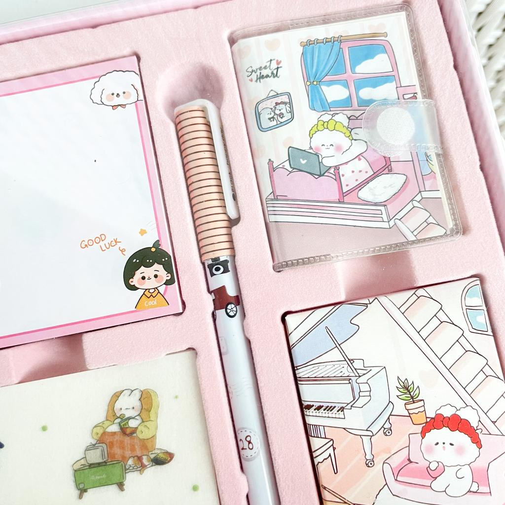 Jual 【READY】Paket Jurnal Set 7 in 1 Agenda / Gift Box Hampers / Hadiah ...