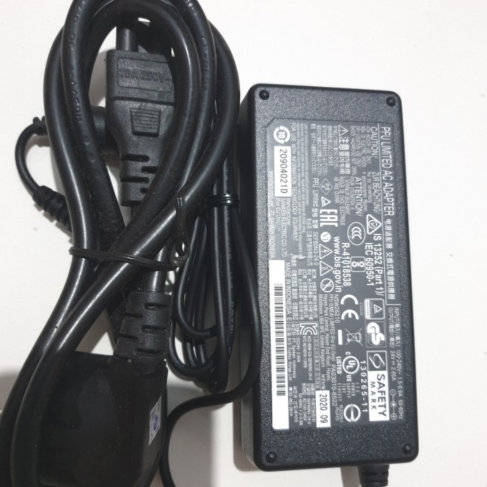 Jual ac adaptor scanner fujitsu series fi-6140 fi-6130 fi-6110 fi-7160 ...