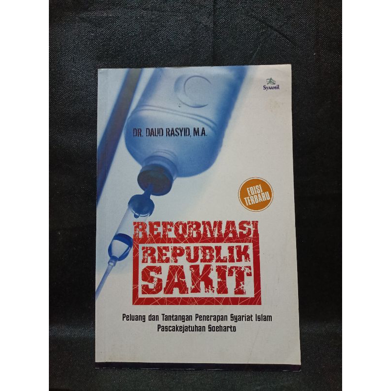 Jual BUKU ORIGINAL REFORMASI REPUBLIK SAKIT-DR.DAUD RASYID | Shopee ...