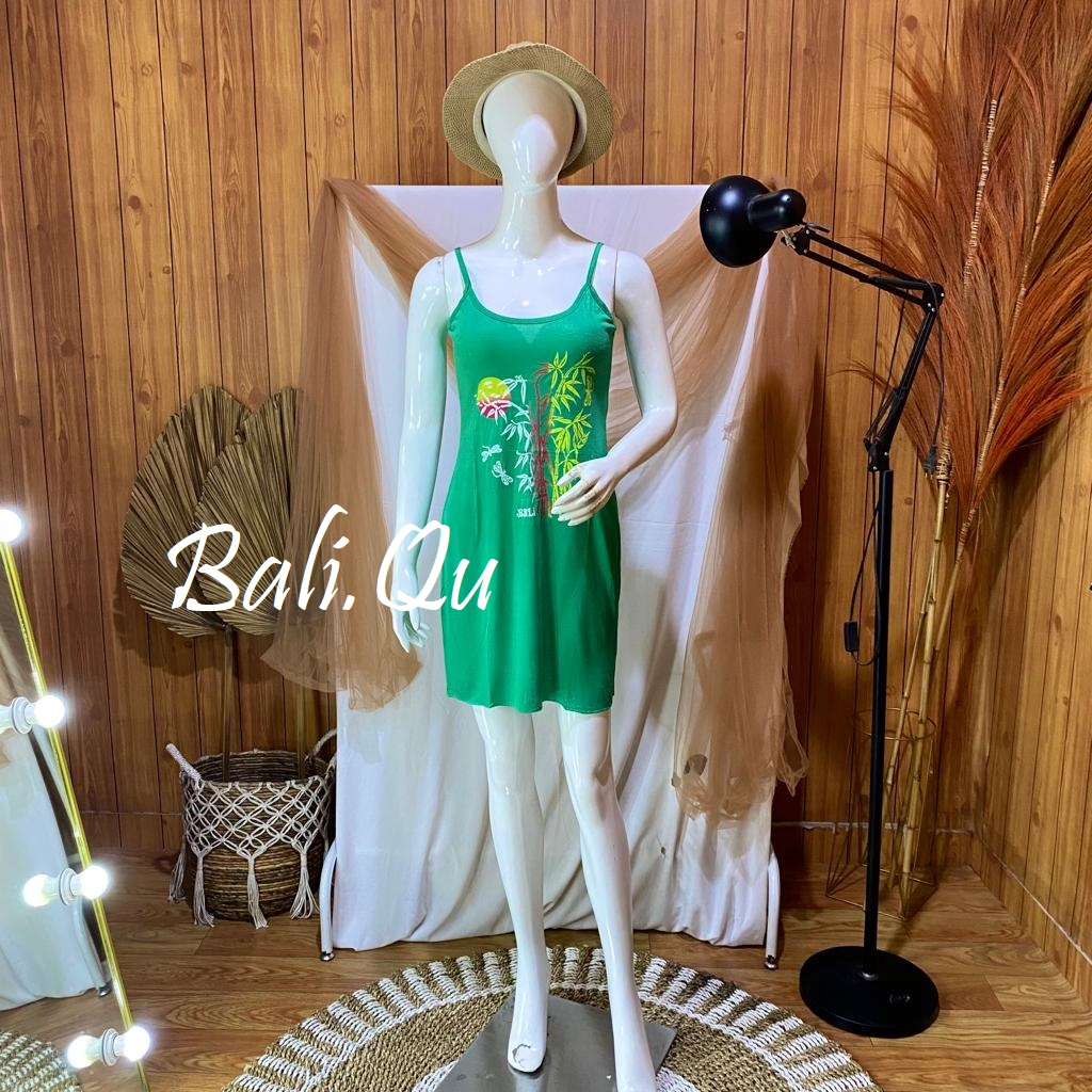 Jual Daster Tali Satu Sablon Bambu Bali | Shopee Indonesia