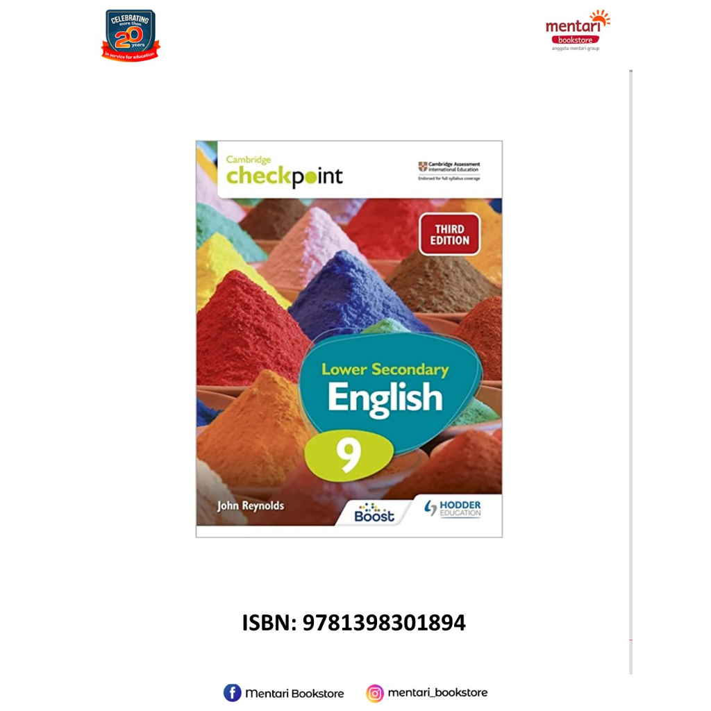 Jual Hodder Cambridge Checkpoint Lower Secondary English Student Book ...
