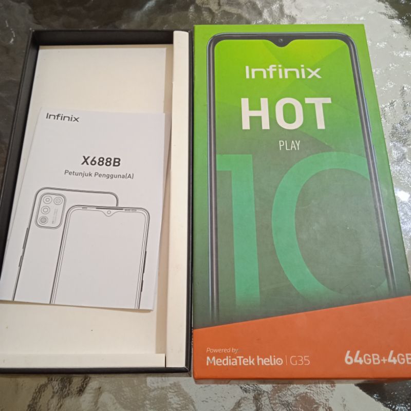 Jual Dus Box Bawaan Infinix HOT 10 PLAY Original | Shopee Indonesia