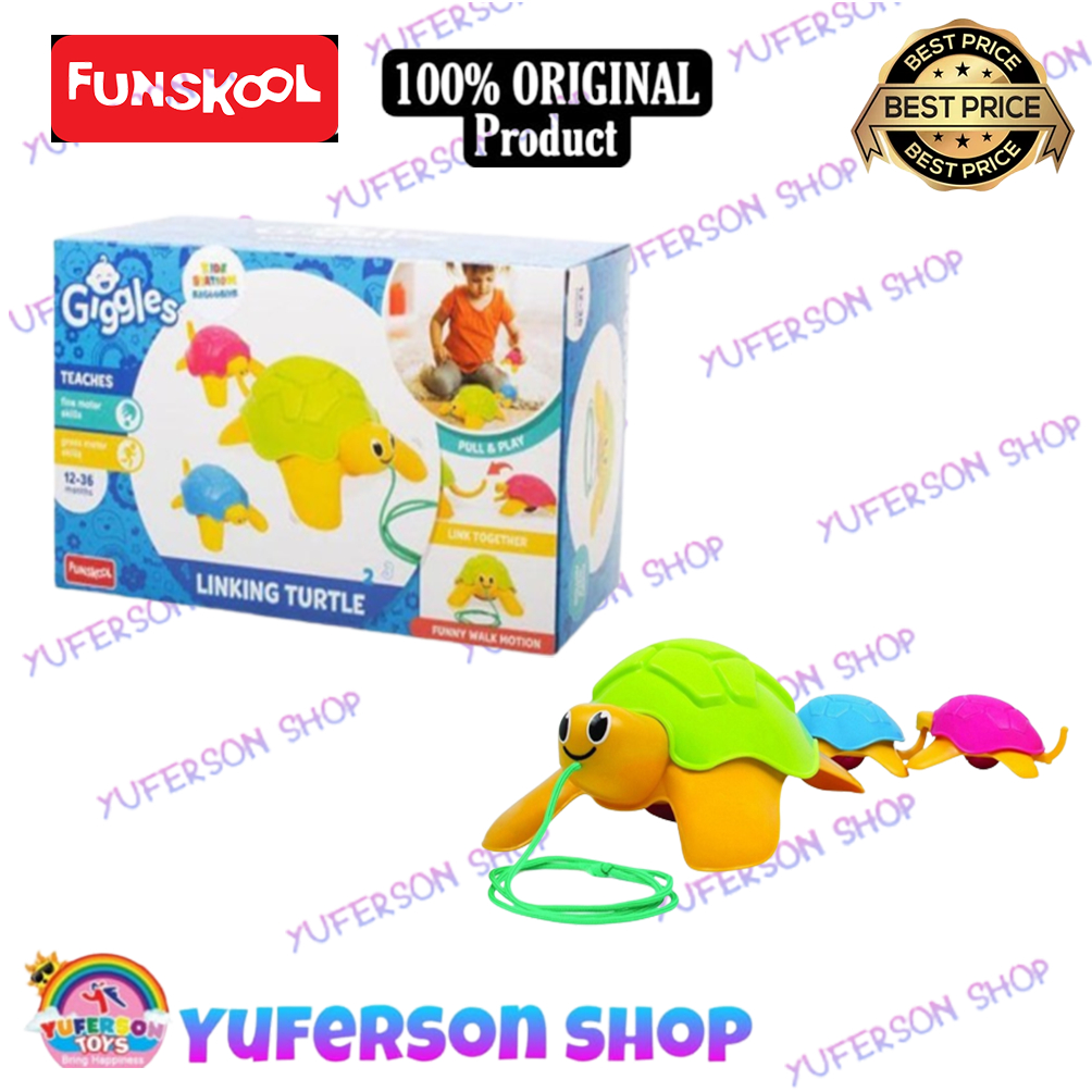 Jual Giggles Funskool Linking Turtle | Shopee Indonesia
