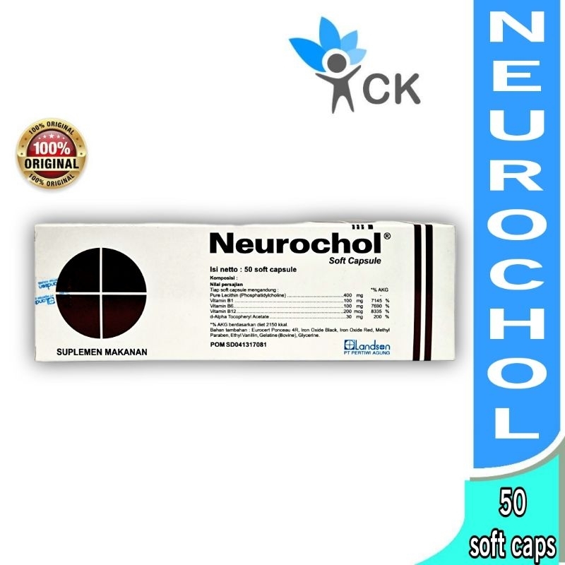 Jual NEUROCHOL BOX ISI 50 | Shopee Indonesia