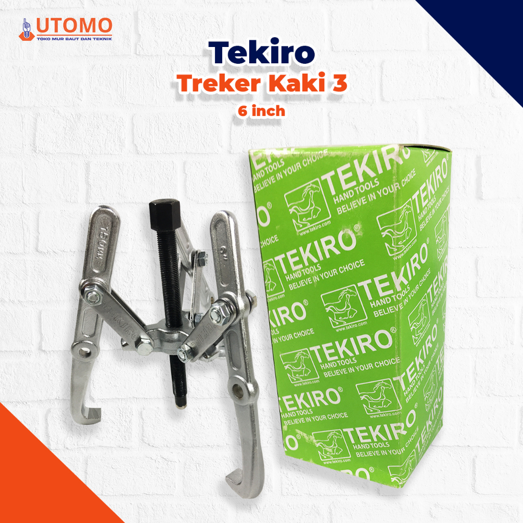 Jual treker kaki 3 6 inchi tekiro treker kaki tiga treker bearing ...