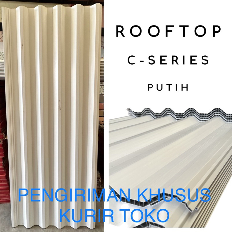 Jual Rooftop C Series Atap Upvc Rooftop Shopee Indonesia