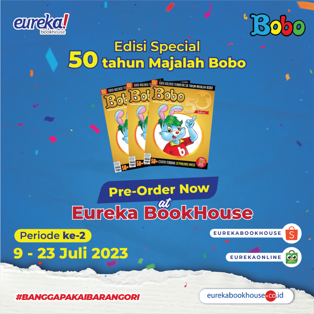 Jual Pre Order Majalah Bobo Edisi Special Th Koleksi Terbatas Eureka Shopee Indonesia