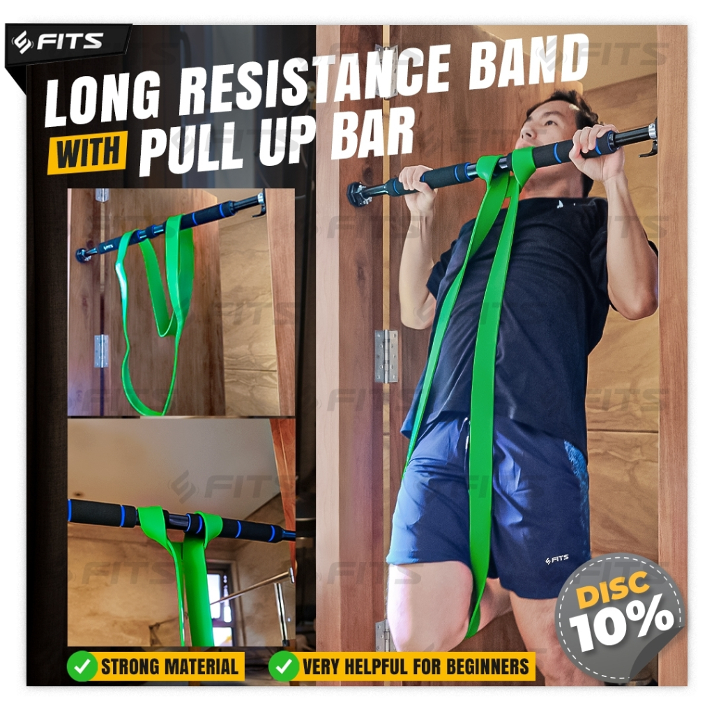Jual SFIDN FITS Pull Up Bar & Long Resistance Band Bundling | Diskon 10 ...