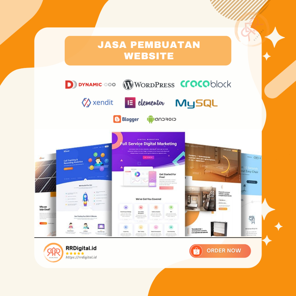 Jual JASA PEMBUATAN WEBSITE MURAH DENGAN DESIGN PREMIUM DAN TERUPDATE ...