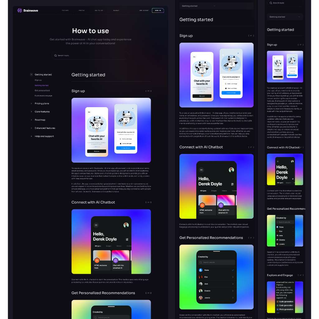 Jual Template Web Premium FIGMA | Desktop | UI UX Design | Shopee Indonesia