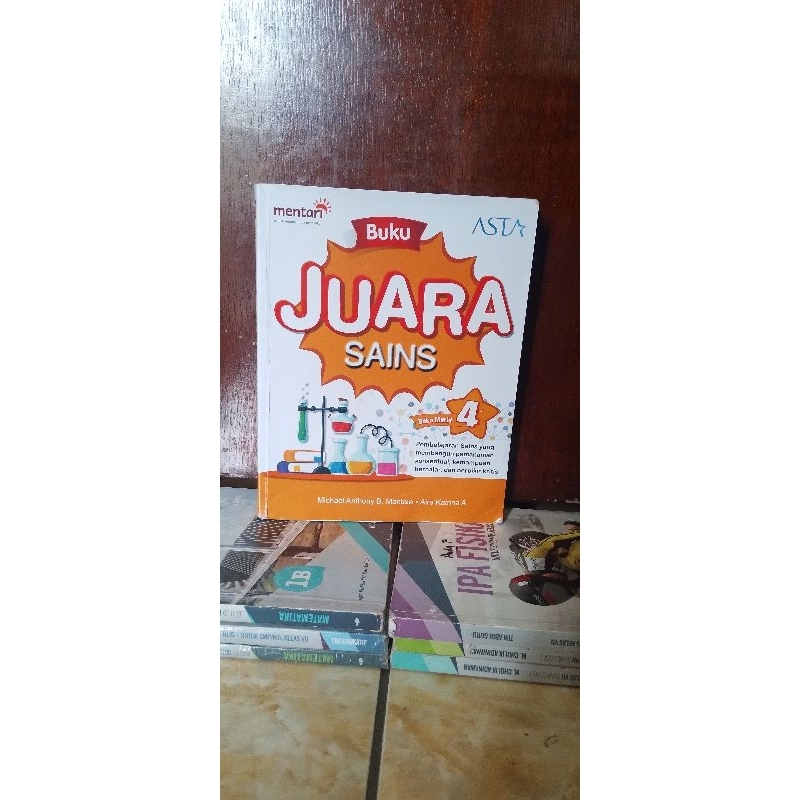 Jual Buku juara sains 4 Buku murid | Shopee Indonesia
