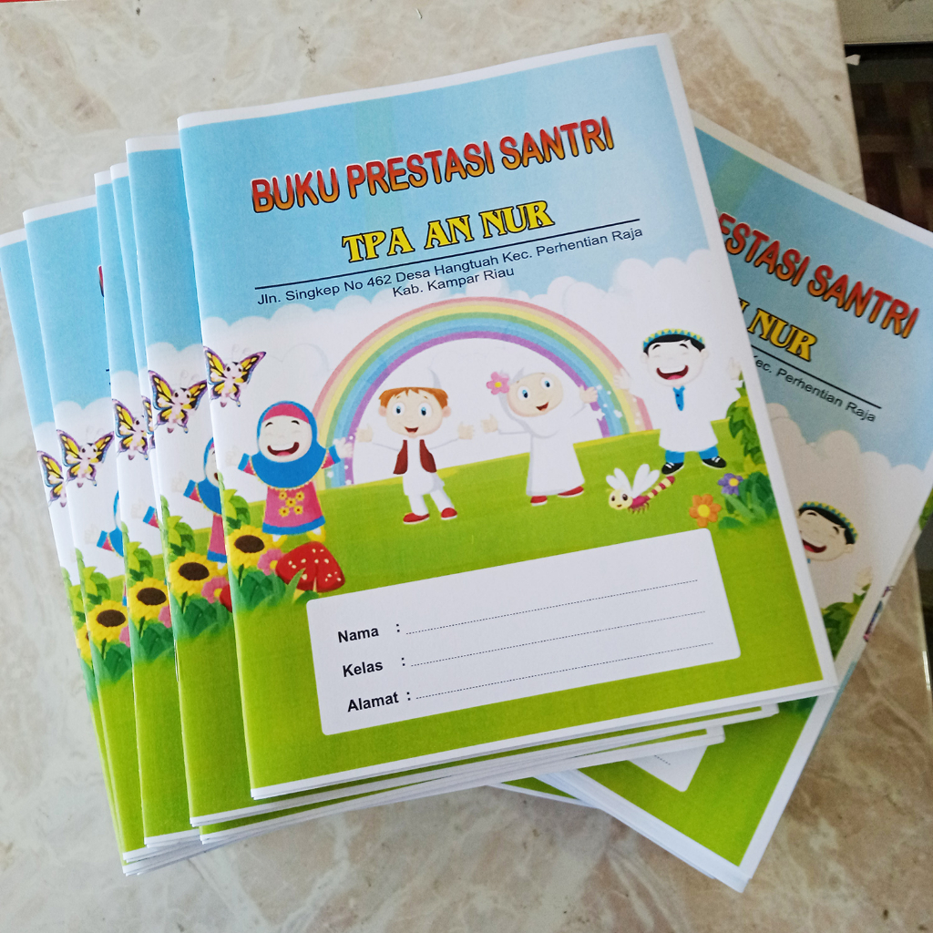 Jual BUKU PRESTASI SANTRI PRESTASI MENGAJI TPQ TPA MADIN PAUD DLL ...