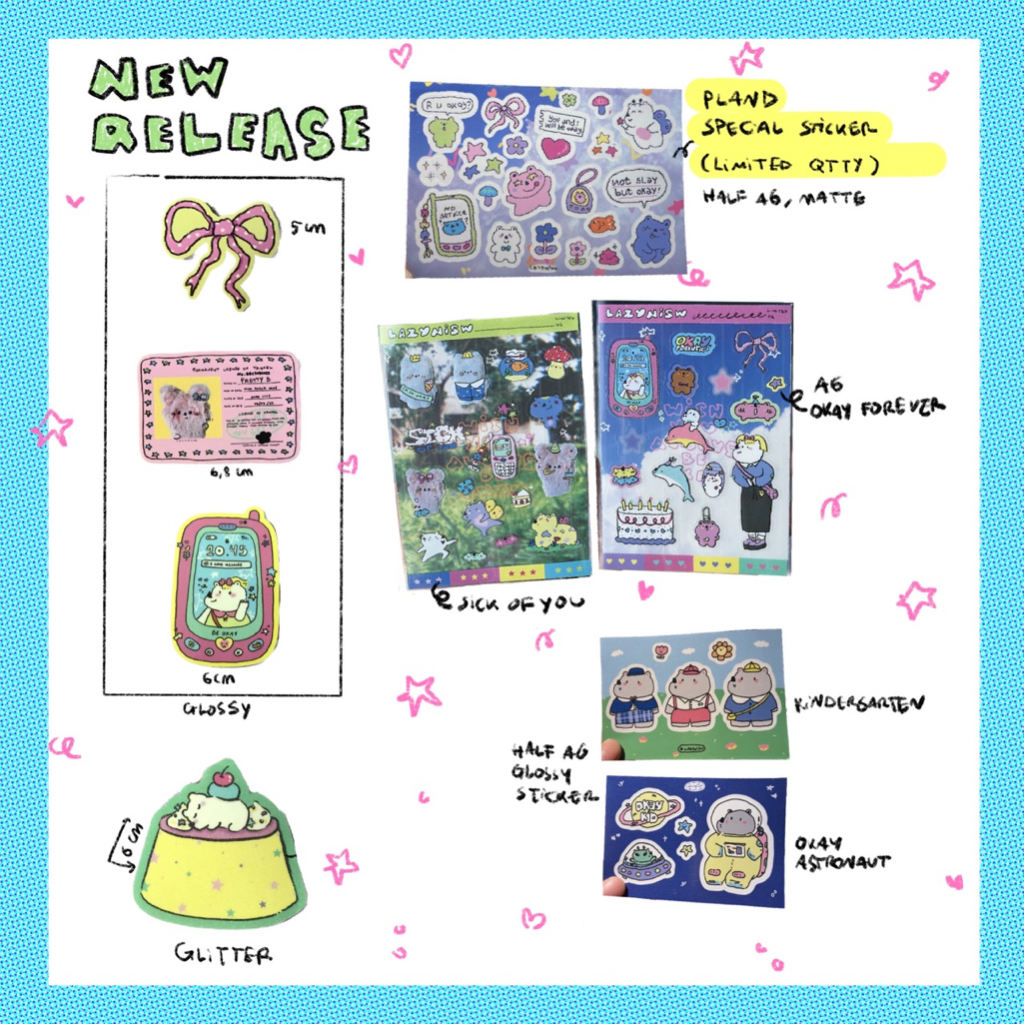 Jual P-LAND STICKERS RELEASE | Shopee Indonesia