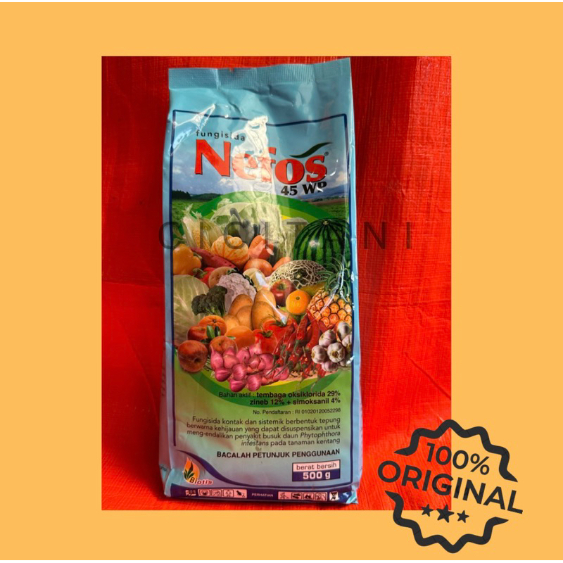 Jual FUNGISIDA NEFOS 45 WP 500G | Shopee Indonesia