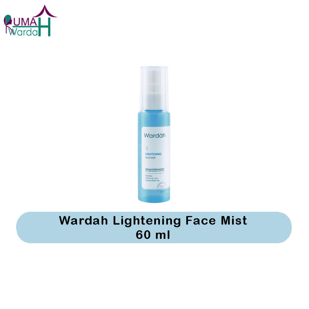 Jual Wardah Lightening Face Mist 60 ml Face Mist 3 in 1 dengan Advanced Niacinamide Spray