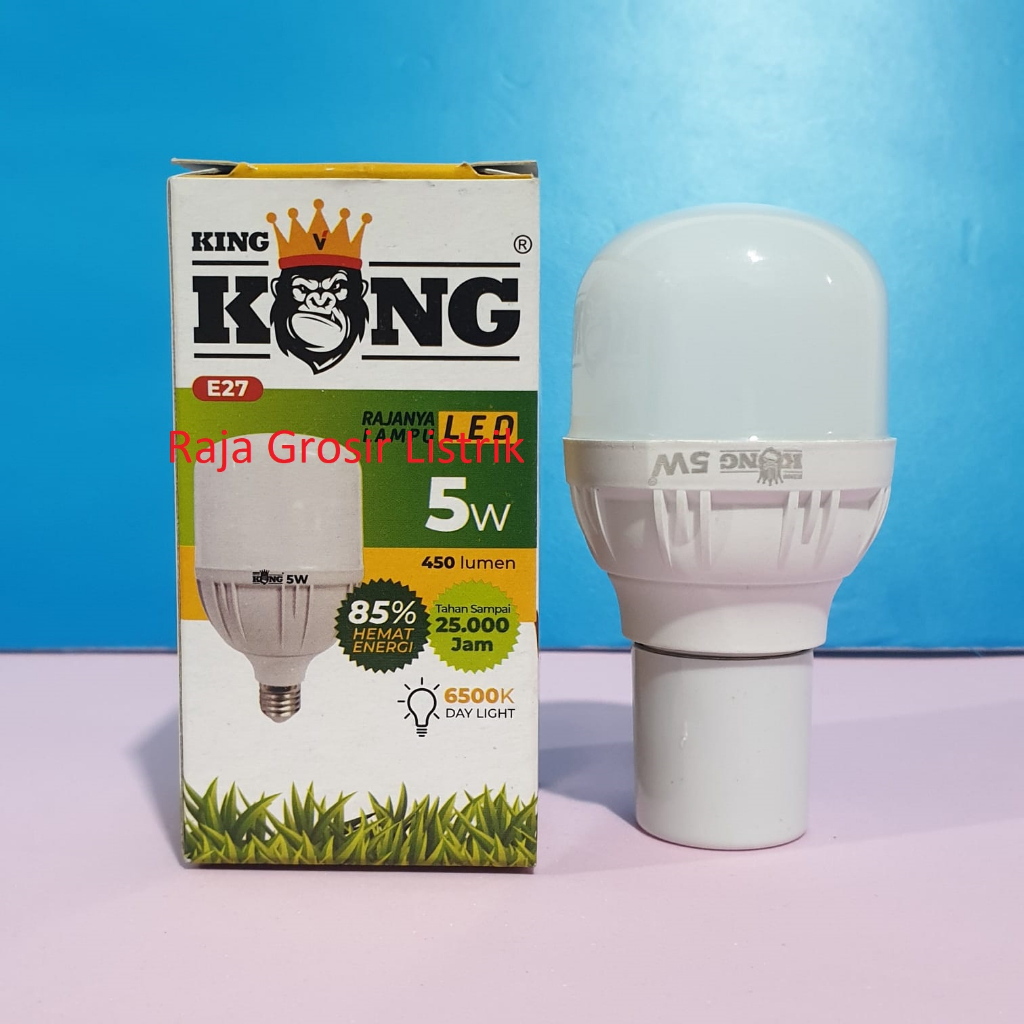 Jual Lampu LED capsule King Kong 5 Watt KINGKONG LED BULB Hemat Nyala