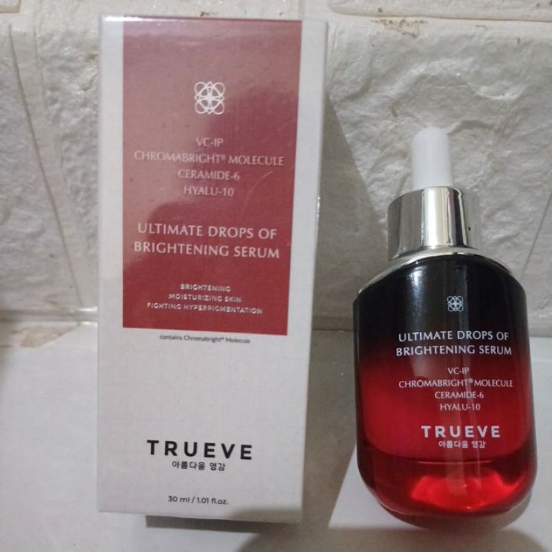 Jual Trueve Ultimate Drop of Brightening Serum 30ml + bonus sisa ...