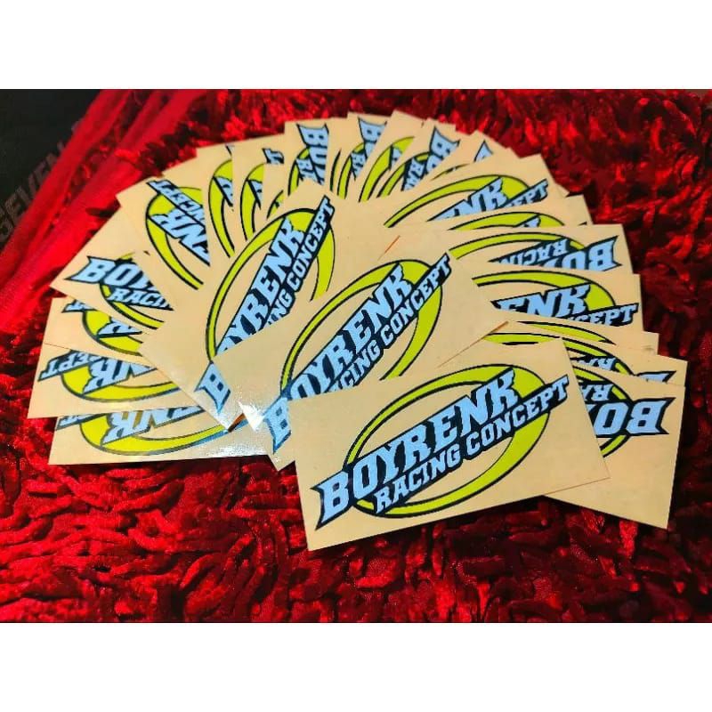 Jual STICKER BRC BOYRENK RACING CONCEPT STICKER CUTTING | Shopee Indonesia