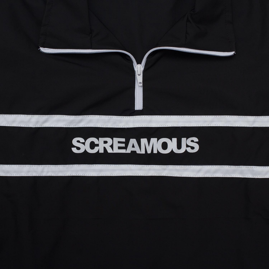 Jual Screamous HalfZip TrackTop Jacket LOON BLACK | Shopee Indonesia