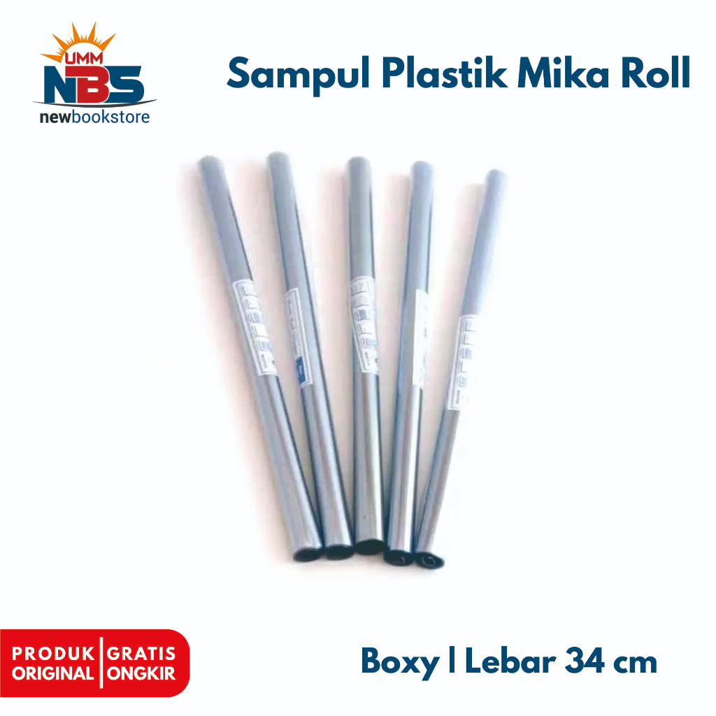 Jual Sampul Plastik Mika Roll 340 mm ( Boxy ) | Shopee Indonesia