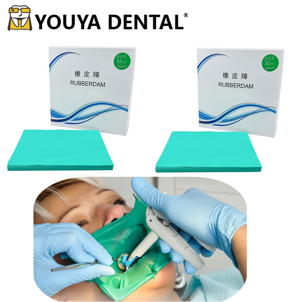 Jual Youya Rubber Dam Sheet Lembar Medium Satuan Dental/36/52pcs Rubber