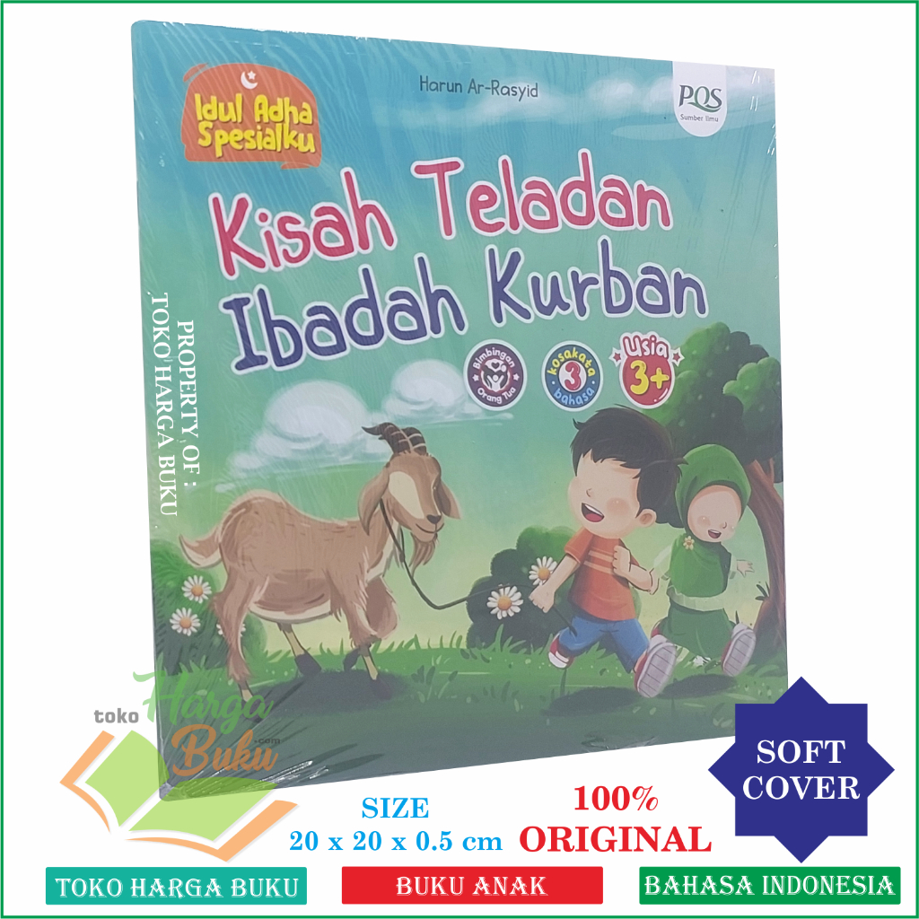 Jual Kisah Teladan Ibadah Kurban Buku Anak Tentang Idul Adha Berkurban ...