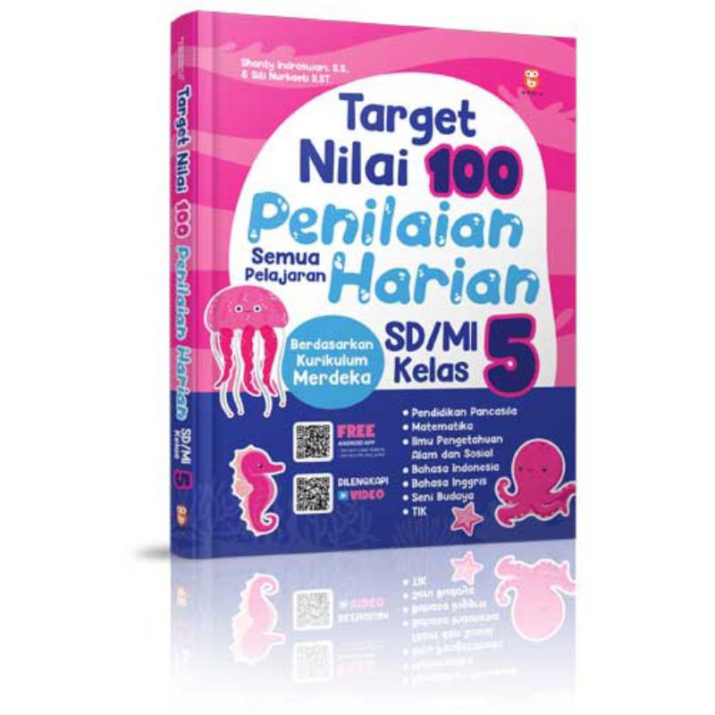 Jual Buku Target Nilai 100 Penilaian Harian Kelas 5 Sd Mi Kurikulum