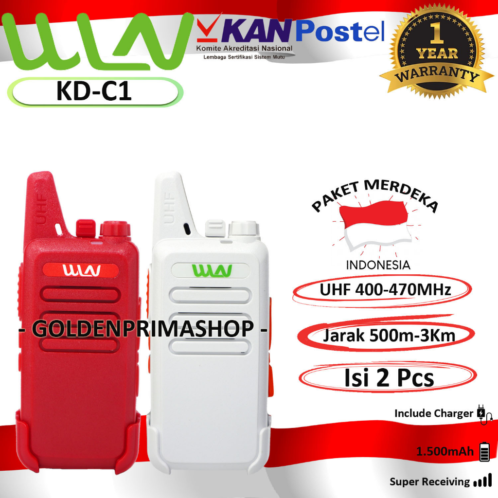 Jual HT WLN PAKET MERDEKA MERAH PUTIH - ISI 2 PCS (ALL VARIANT ...
