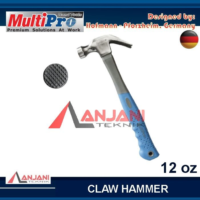 Jual MULTIPRO PALU CAKAR KAMBING FIBER 12 oz CATUT PAKU CLAW HAMMER ...