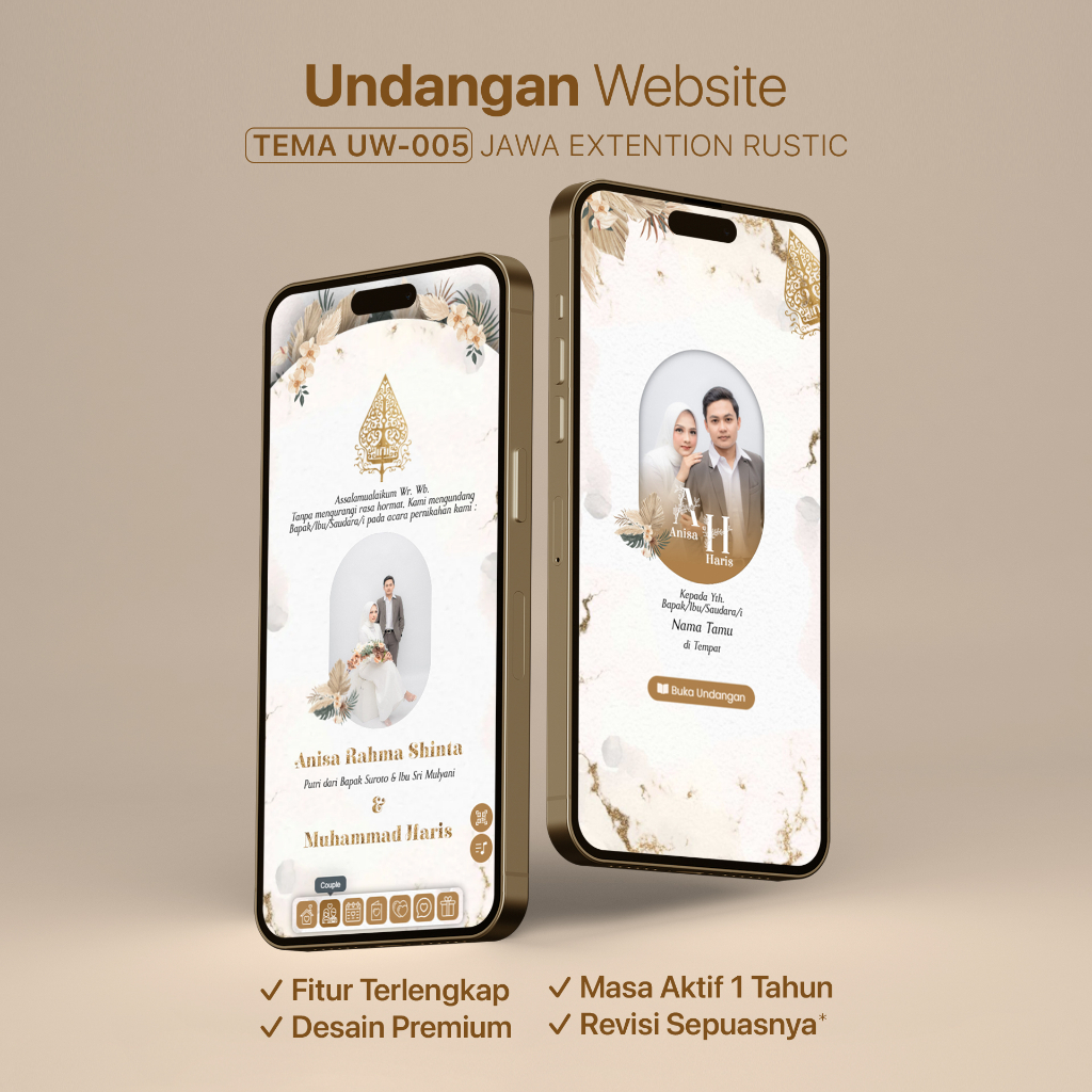 UW-005 | Undangan Website Java Extension - Undangan Website - Undangan Web