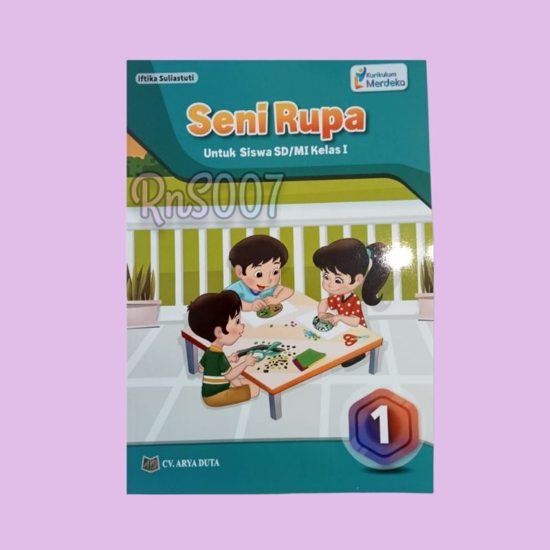 Jual Buku Seni Rupa Kelas 1 SD Kurikulum Merdeka "CV. Arya Duta ...